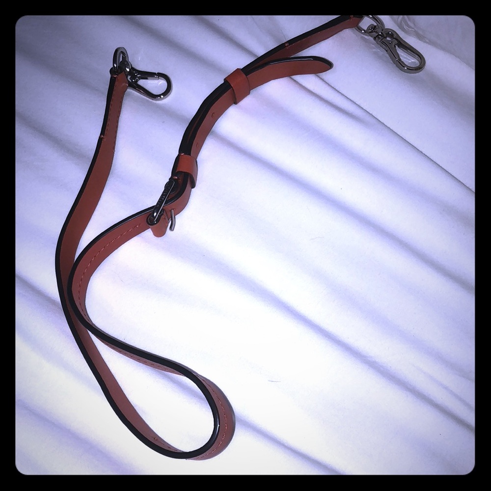 Cole Haan leather oranger shoulder strap